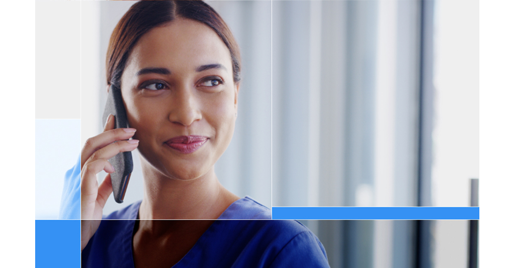 woman on her cell phone