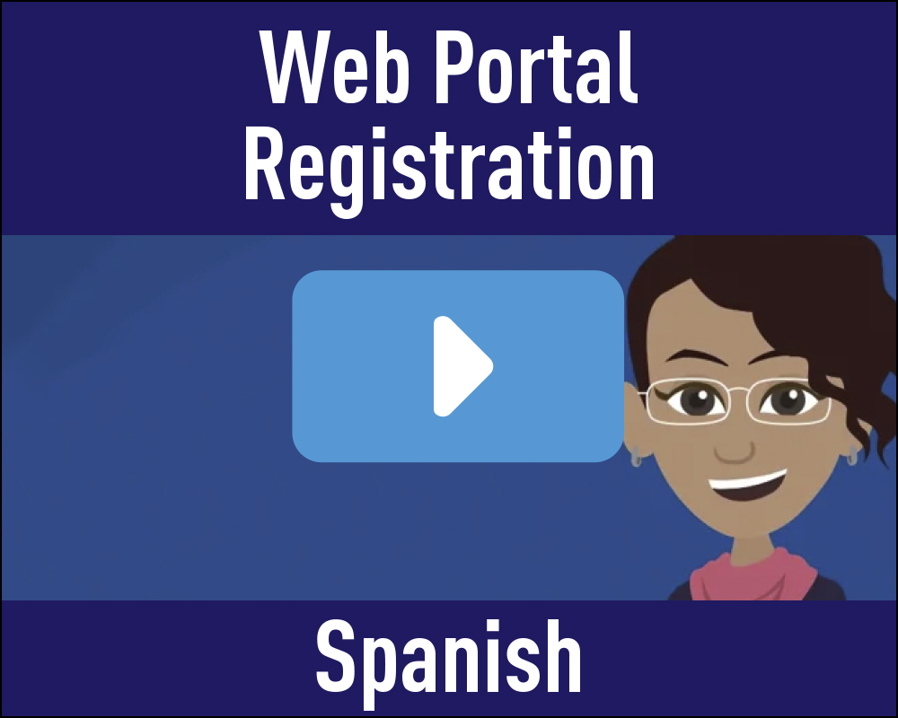 Web Portal - Registration - Spanish